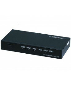 Monoprice - 1x4 HDMI® Splitter w/ 3D support