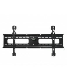 Monoprice - Ultra-Slim Low Profile Wall Mount Bracket for LCD LED Plasma (Max 165 lbs, 37~63 inch), BLACK (No Logo)