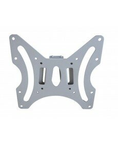 Monoprice Fixed Wall Mount Bracket for LCD LED (Max 66 lbs, 23 - 42 inch), Silver