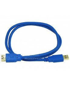 Monoprice 3ft USB 3.0 A Male to A Female Extension 28/24AWG Cable (Gold Plated)