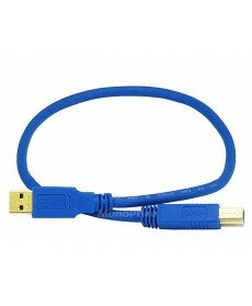 Monoprice 1.5ft USB 3.0 A Male to B Male 28/24AWG Cable (Gold Plated)