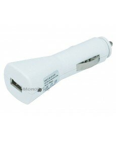 Monoprice Car Charger (Cigarette Lighter) to USB Female Converter - White