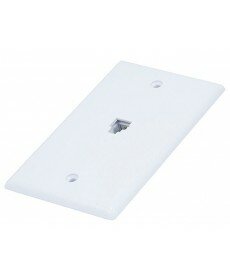 Monoprice - Wall Plate Jacks 6P6C Single - Smooth Type