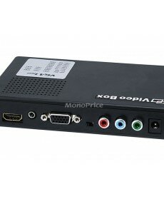 Monoprice - VGA & Component (YPbPr) w/ Audio to HDMI® Converter