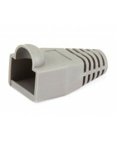Monoprice - [50pcs] RJ-45 Color Coded Strain Relief Boots - GRAY