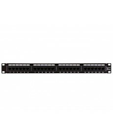 Monoprice - Cat6 Patch Panel 110 Type 24 Port (568A/B Compatible)