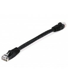 Monoprice 0.5FT 24AWG Cat6 550MHz UTP Ethernet Bare Copper Network Cable - Black