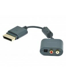 Monoprice - RCA / Toslink Audio Adapter for Xbox 360 and Xbox 360 Slim