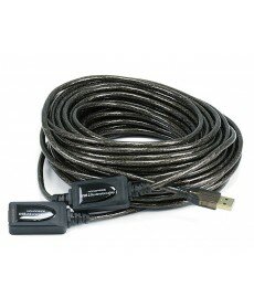 Monoprice 65ft 20M USB 2.0 A Male to A Female Active Extension / Repeater Cable (Kinect & PS3 Move Compatible Extension)
