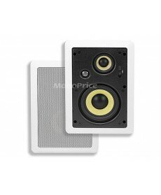 Monoprice Caliber In Wall Speakers 5.25 Inch Fiber 3-Way (pair)