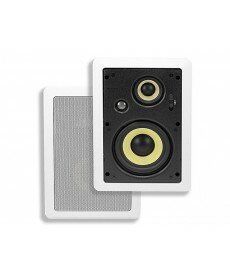 Monoprice 6-1/2 Inches 3-Way High Power In-Wall Speaker (Pair)