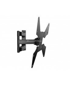 Monoprice Adjustable Tilting/Swiveling TV Wall Mount Bracket for LCD LED Plasma (Max 125Lbs, 32~46inch)