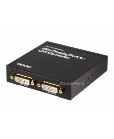 Monoprice - Mini DisplayPort to DVI (2x DVI Output) Converter