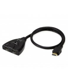 Monoprice - 2X1 Pigtail HDMI® Switch