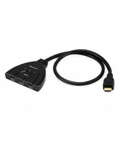 Monoprice - 3X1 Pigtail HDMI® Switch