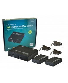 Monoprice - HDMI® Extender/1x2 Splitter