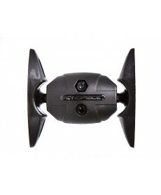 Monoprice Tilting/360 Degree Swiveling Speaker Wall Mounting Bracket - Black (Max 4LBS) - Set of 2