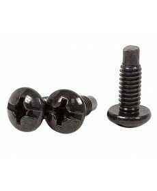 Monoprice - 12/24 Screw for Rack, 50 pcs Black