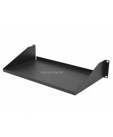 Monoprice - Single Sided Shelf, 3.5(H)X10(D)X19(W), 30Lbs