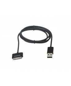 3ft SlimFit USB Sync Cable for all 30-pin iPad iPhone, and iPod - Black