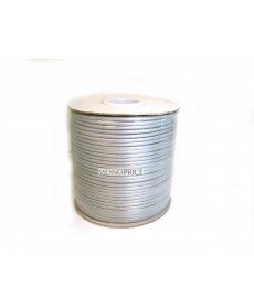 Monoprice - 8 Wire, Stranded, Silver - 1000ft