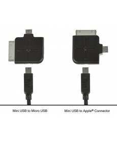 Monoprice 3ft Charge/Sync Cable for all 30-pin iPad® iPhone®, iPod®, Tablets, and SmartPhones - Black