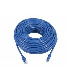 Monoprice - FLEXboot Series Cat6 24AWG UTP Ethernet Network Patch Cable, 100ft Blue