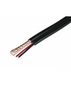 Monoprice - 22AWG RG59 w/ 18AWG Power Siamese Cable - 500ft