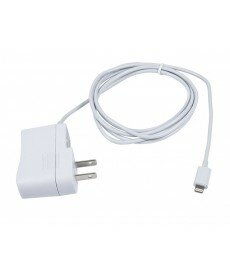 Monoprice MFi Certified Wall Charger with Lightning Connector for iPad, iPhone, and iPod 1A - White