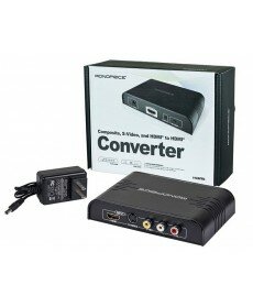 Monoprice Composite, S-Video, and HDMI to HDMI Converter and Switch